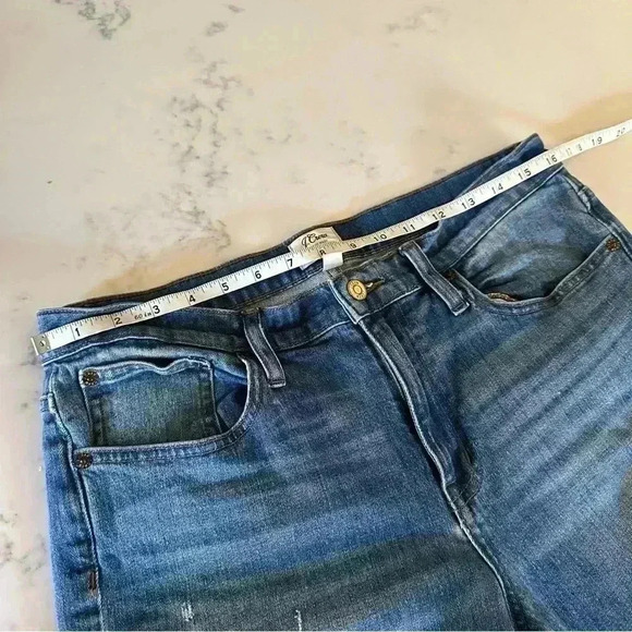 J. Crew Women's Straight Leg Jeans - Blue - Picture 8 of 10